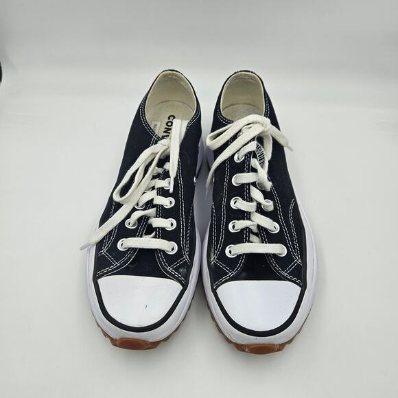 Converse Run Star Hike Low Platform Sneakers Black 168816C Women’s 7.5 - Picture 2 of 9